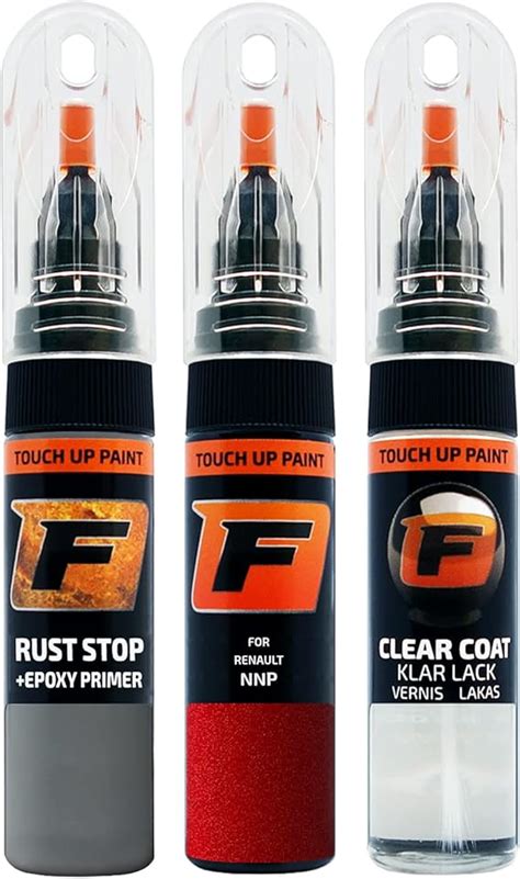 Firanto Stylo Peinture De Voiture Pour Renault Nnp Rouge Flamme