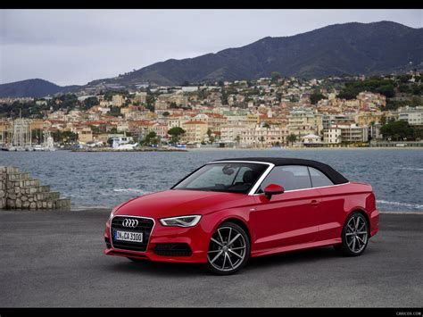 Audi A Cabriolet Tdi Misano Red Pearl Effect Front Caricos