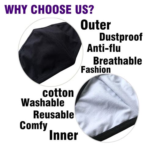 Anti Flu And Saw Dust Masks Reusable Cotton Comfy Breathable Safety Air Fog Respirator For