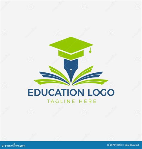 Education Logo Design, Academy Logo Vector Stock Vector - Illustration ...