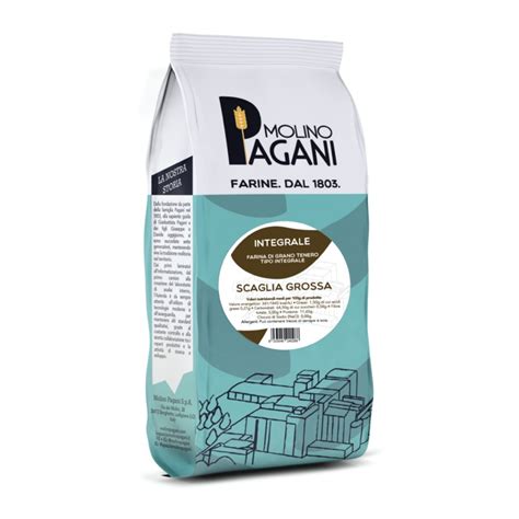 Farina Di Grano Tenero Tipo Integrale Forte Grossa Kg Molino Pagani