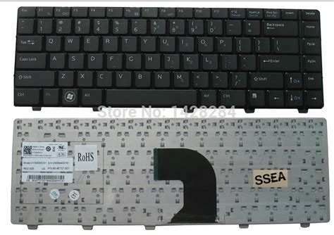 Ssea New Laptop Us Black Keyboard For Dell Vostro V