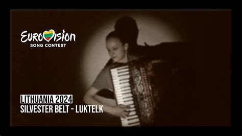 Silvester Belt Luktelk Accordion Cover Eurovision 2024 Lithuania