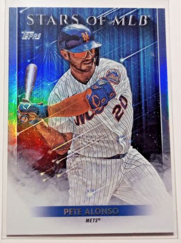 Topps Series Pete Alonso New York Mets Stars Of Mlb