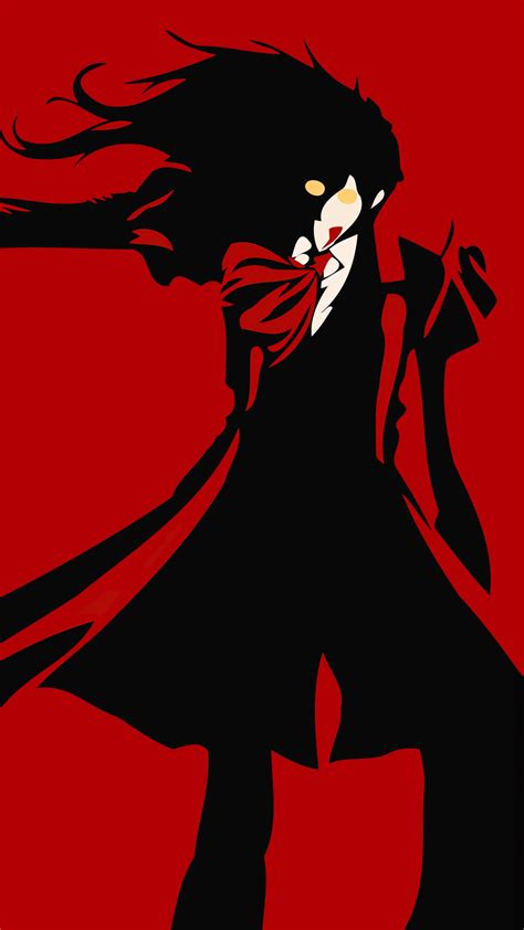 Alucard Wallpaper 4K, Minimal art, Hellsing