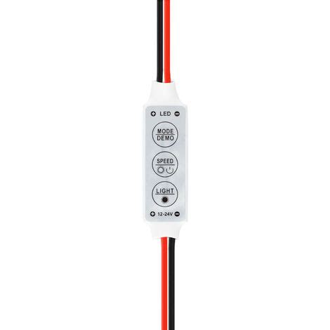 Mini Controller Dimmer Striscia Led Monocolore V Dc