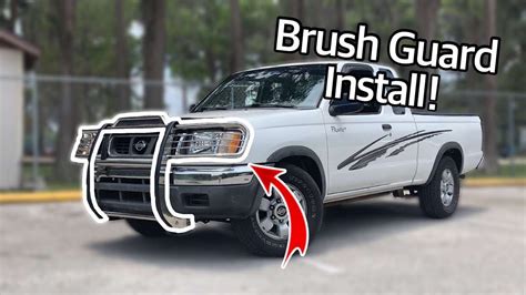 Installing A Brush Guard On The Frontier Youtube