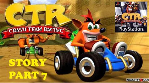 Gameplay Crash Team Racing CTR PS1 7 CTR CHALLENGE RELIC RACE 3