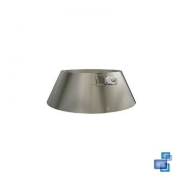 ADAPTADOR BOCA CALDERA 130 A 150 200 CHIMENEA DOBLE PARED INOX 316 304