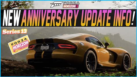 Forza Horizon 5 NEW Anniversary Update INFO Midnight Battle Mode