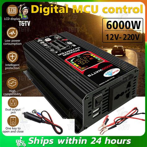 6000w Modified Sine Wave Inverter High Frequency 6000w Peak Power