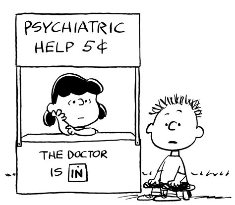 Lucy Psychiatric Help Booth Peanuts Template