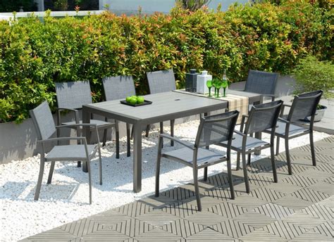 Lifestylegarden Solana Seat Reclining Dining Set Lifestylegarden