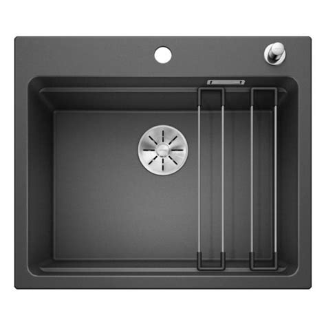 Blanco Etagon Kitchen Sink Matt Anthracite Chrome Reuter