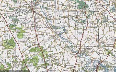 maps  buxton norfolk francis frith