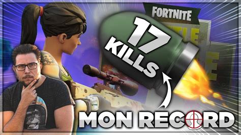 Mon Record De Kill Fortnite Battle Royale Youtube