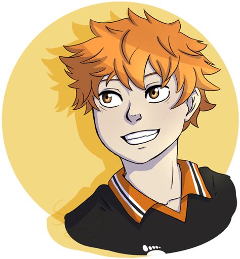 Hinata Shouyou Aus Haikyuu Cartoon Clipart Large Size Png