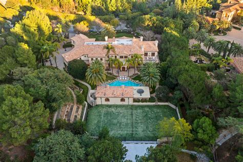 Inside Paris Hiltons Tuscan Style Beverly Park Mansion