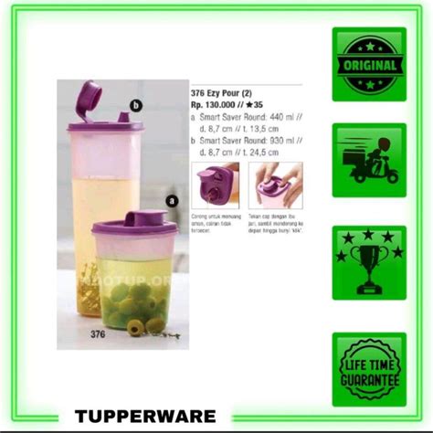 Tupperware Ezy Pour Set Lazada Indonesia