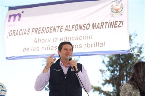 Arranca Alfonso Mart Nez Construcci N De Techumbres En Escuelas