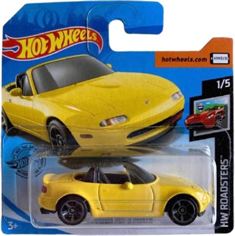 Hot Wheels Mazda Mx Miata Hw Roadsters Miniatur Auto