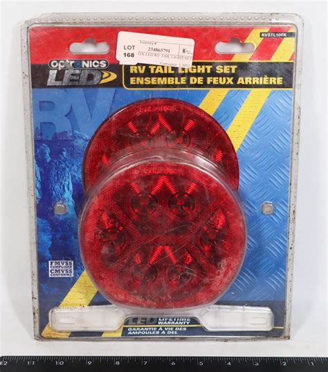 Open Box Led Rv Tail Light Set