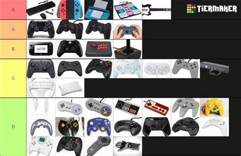 Video Game Controllers Extensive Tier List Community Rankings