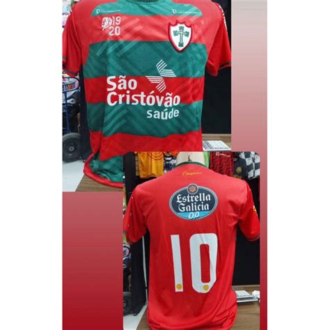 Camisa Camiseta Do Time Da Portuguesa Verde Modelo Top Shopee Brasil