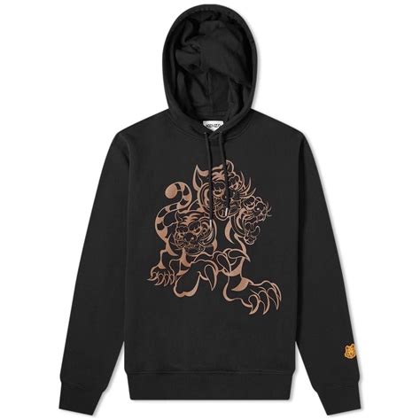 Kenzo X Kansai Yamamoto Tiger Cartoon Popover Hoody Kenzo