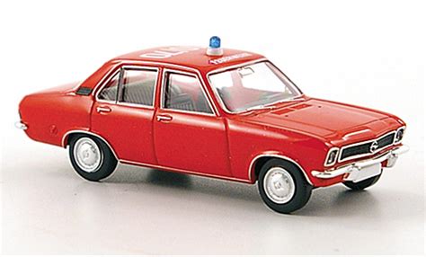 Modellino In Miniatura Opel Ascona Brekina A Feuerwehr Modellini