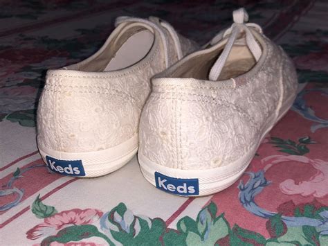 Keds Champion Eyelet White Women S Fashion Footwear Sneakers On Carousell