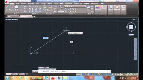 AutoCAD I 03 08 Absolute Coordinates YouTube