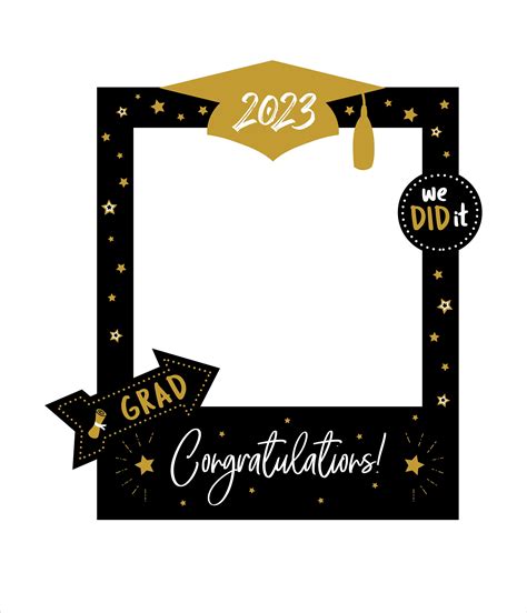 Graduation Selfie Frame Etsy