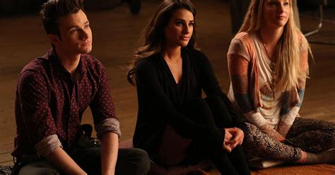 Glee Rachel Kurt Et Brittany Sur Une Photo Purebreak