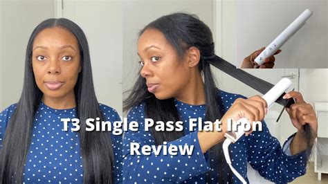 T Single Pass Flat Iron Review Youtube