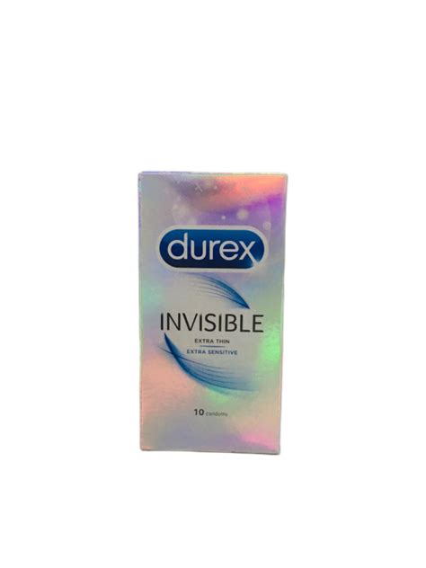 Durex Invisible Extra Thin Extra Sensitive Condom S Lazada