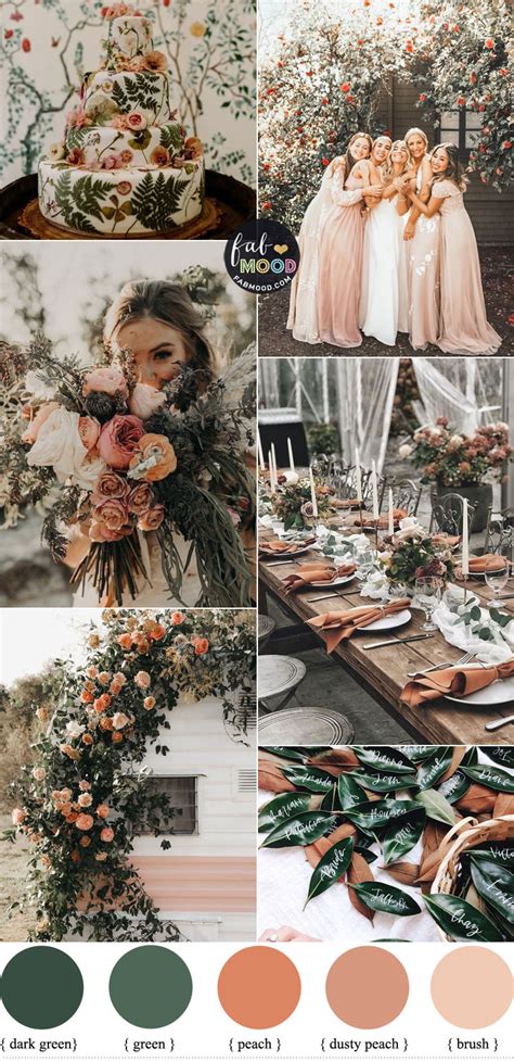 Summer Wedding Colors Schemes