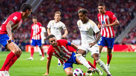 Atl Tico De Madrid Real Madrid Jornada De La Liga En Directo