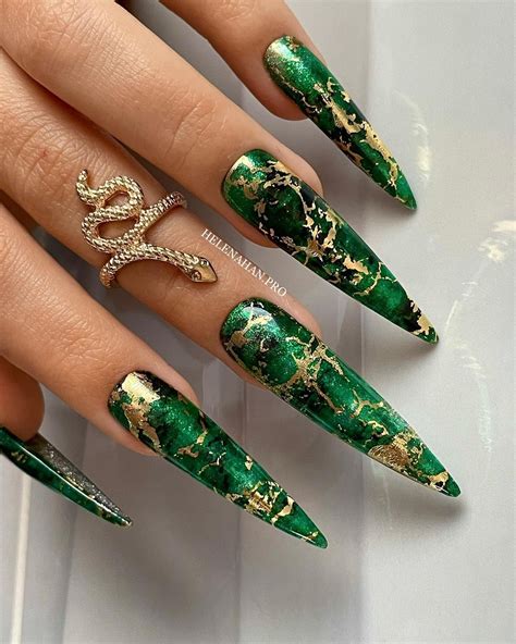 50 Fearless Stiletto Nails To Go Outside Your Box Hairstylery