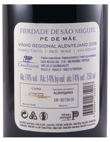 P De M E Tinto H De S O Miguel Casa Relvas