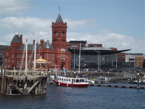 The Pierhead Building And Senedd National Assembly For Wales Roald