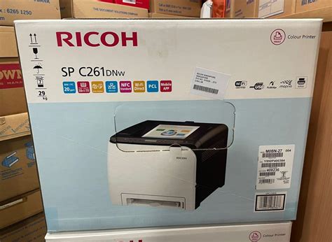 RICOH SP C261 DNw A4 Colour Printer Electronics Computer Parts