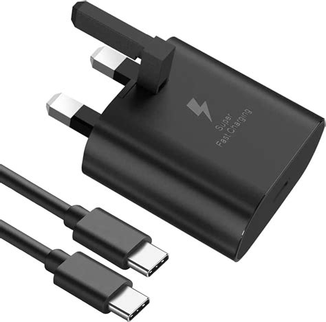 Galaxy A55a55 5ga54a53a52sa51a50 Charger Plug 25w Super Fast Charger Plug Usb Type C