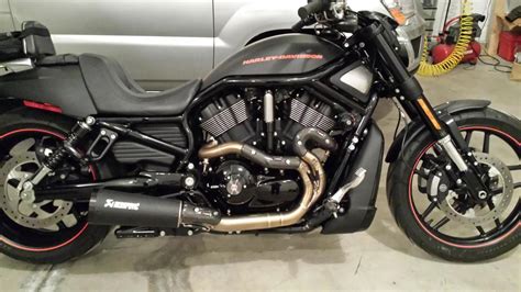 V Rod Black Full Exhaust