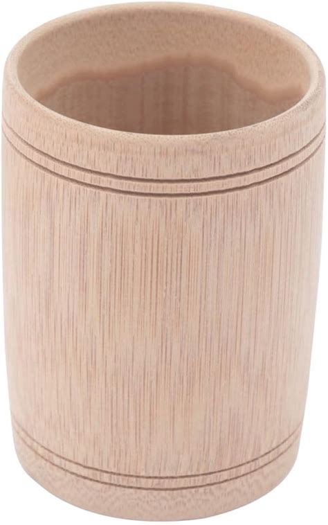 Contenedor De Madera Para Almacenamiento De Arroz Con Taza Medidora