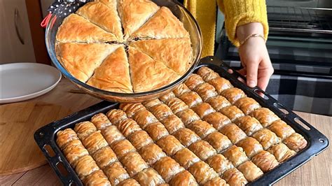 Bo A U Ra Mak Yok Tek Hamurla E T Itir Itir El A Masi Baklava