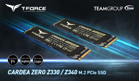 NeweggBusiness Team Group T FORCE CARDEA ZERO Z340 M 2 2280 1TB PCIe