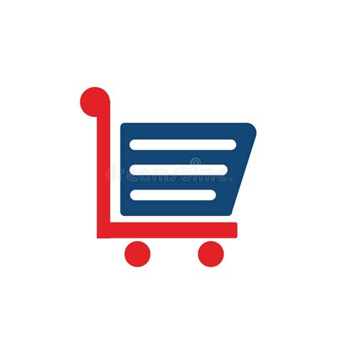 Shopping Cart Logo Design Cart Icon Vector Stock Vector Illustration