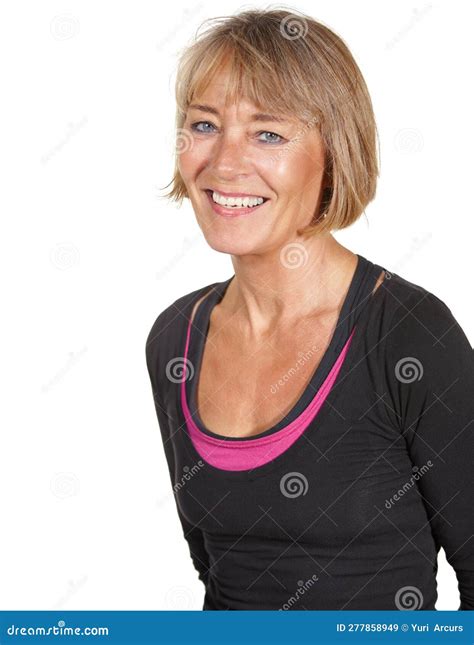 Maturity And Confidence Studio Shot Of A Mature Woman Isolated On White Stock Image Image Of
