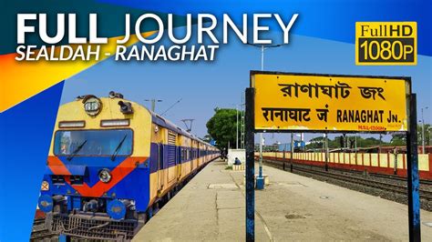 Sealdah To Ranaghat Full Journey Coverage By Lalgola Memu Train